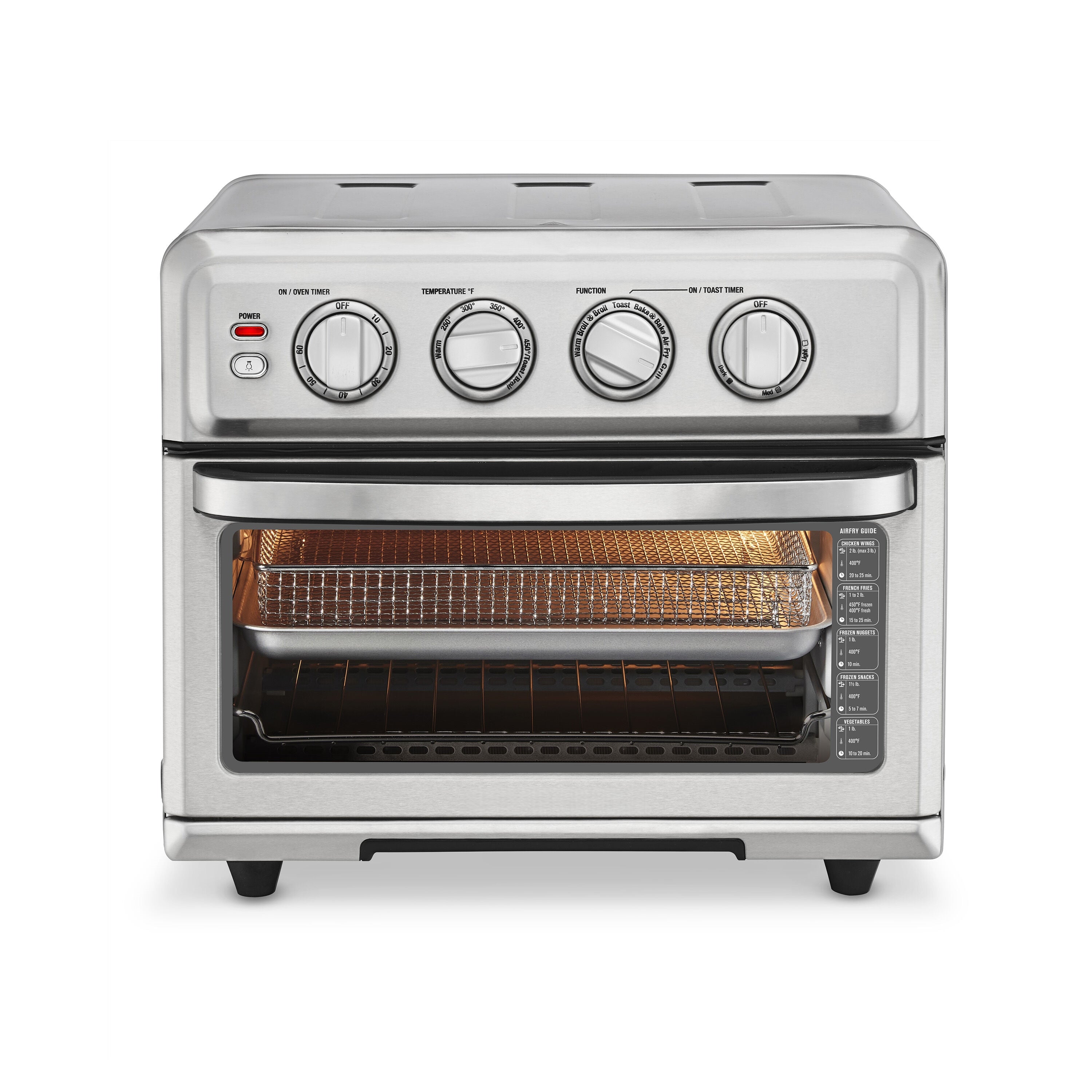 Cuisinort Air Fryer Toaster Oven with Grill